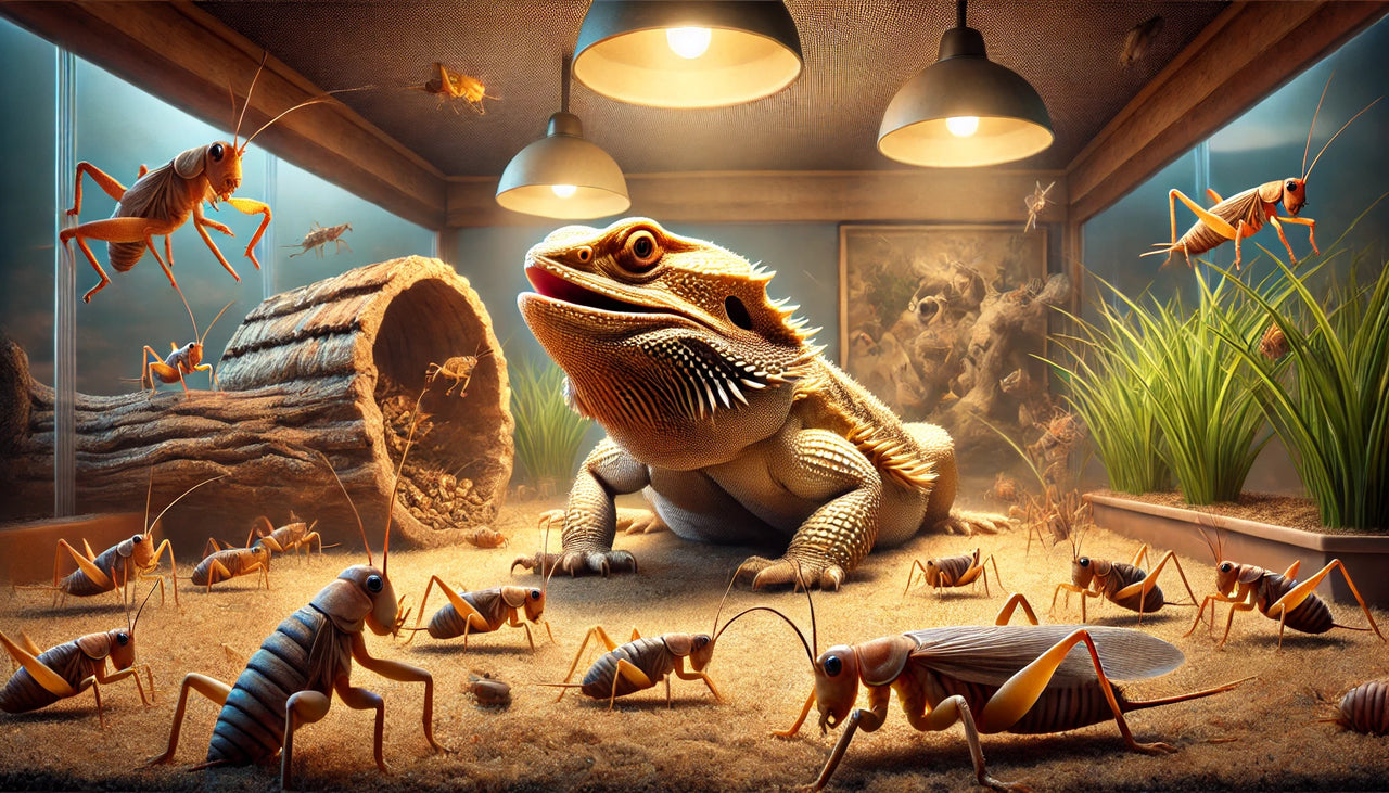 Should I Keep My Crickets with My Bearded Dragon? – The Critter Depot