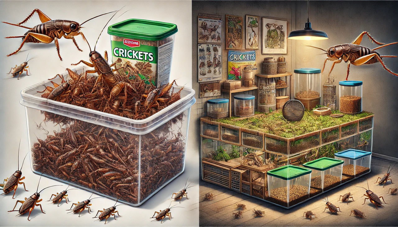 Should I Buy Crickets or Breed My Own? A Comprehensive Guide