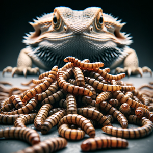 Are mealworms good for bearded dragons?